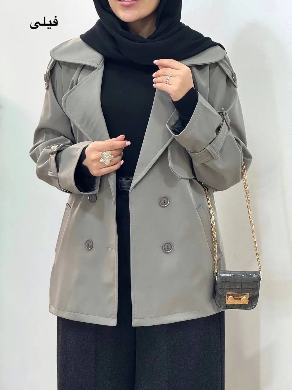 ترنچ کت آستردار آیسو آیلین